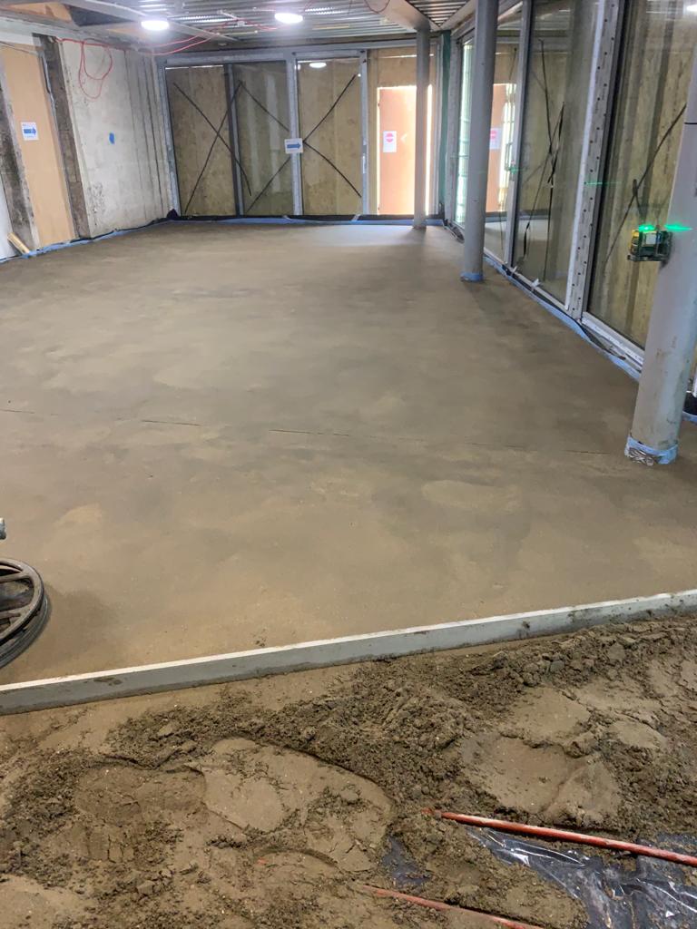 St Paul's Cathedral Ardex A35 Screed